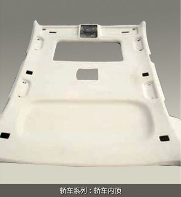 inner roof of car
